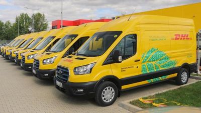 DHL Express v ČR pořídila další elektrododávky Ford E-Transitit