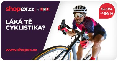 VÝHODNĚ: cyklistické produkty z veletrhu FOR BIKES na shopex.cz