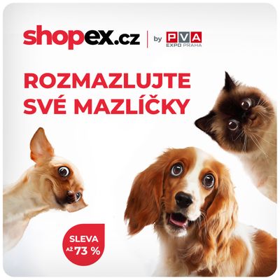 Veletrh For Pets a neodolatelné slevy na shopex.cz